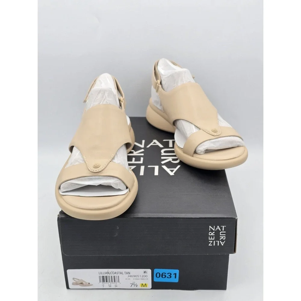 NEW Naturalizer Lillian Tan Women's Sandals‎ sz 7.5 M